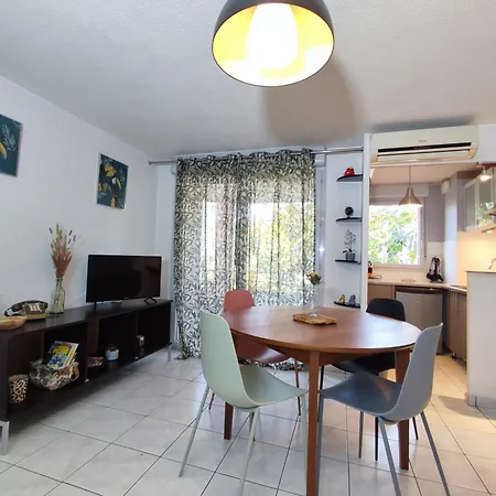Roseraie T2 Wifi Parking Clim Apartment *