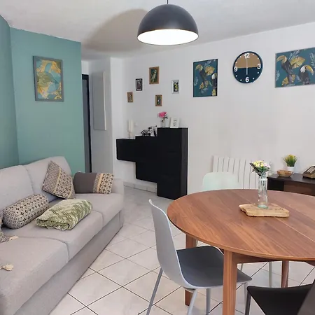 Apartment Roseraie T2 Wifi Parking Clim