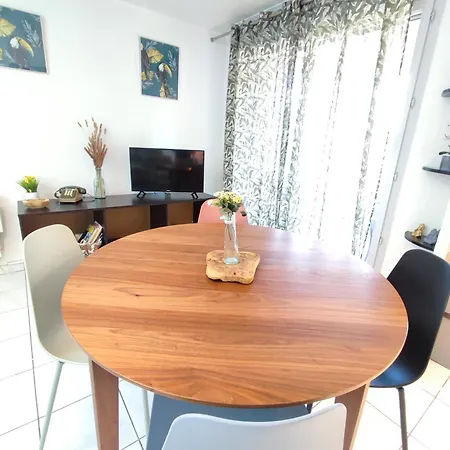 Appartement Roseraie T2 Wifi Parking Clim